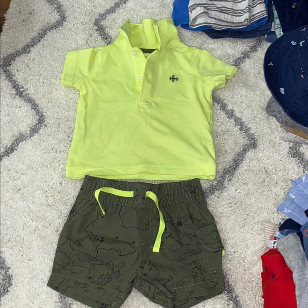 Baby shorts set